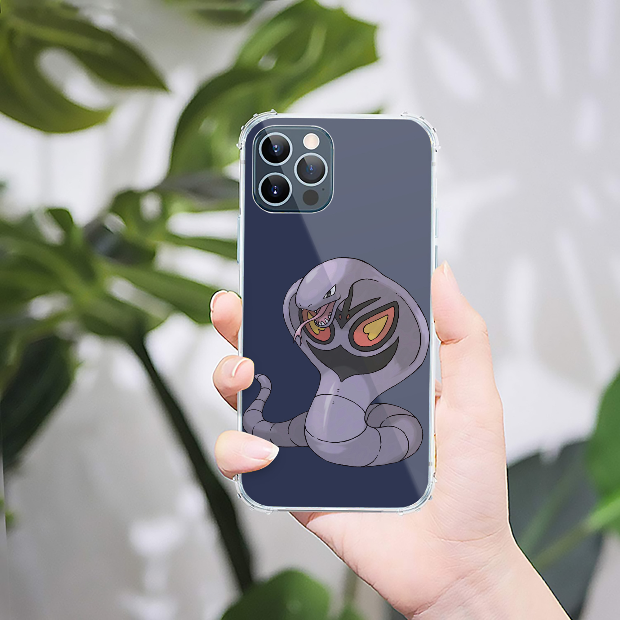 （画像用） ポケットモンスター Pokémon 【iPhone 12シリーズ対応】透明スマホケース（クリアソフトケース）